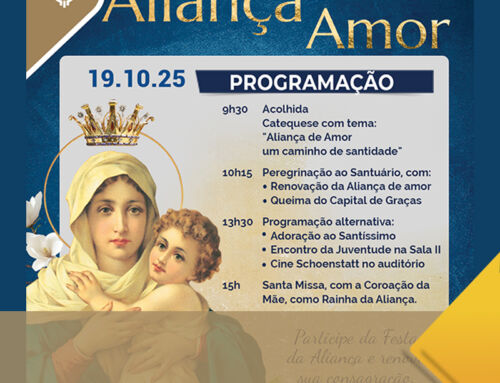 Programação: Festa da Aliança de Amor no Santuário