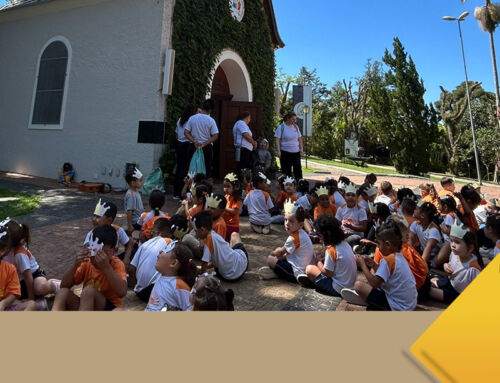 Crianças da Creche Raio de Sol vivem manhã especial no Santuário