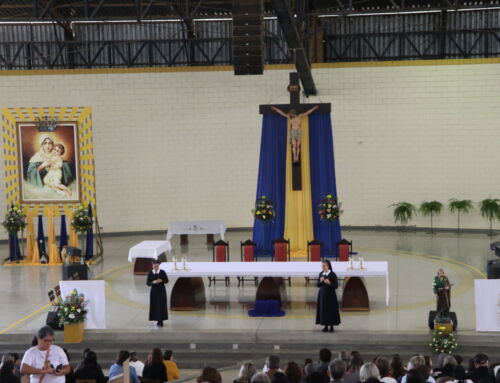 Romaria das Dioceses de Franca e São João da Boa Vista ao Santuário da Mãe e Rainha em Atibaia 